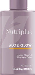 Nutriplus Aloe Glow Mango Aloe Vera Drink (450ml)