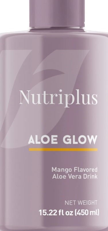 Nutriplus Aloe Glow Mango Aloe Vera Drink (450ml)