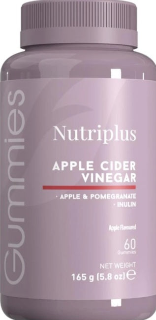 NUTRIPLUS APPLE  CIDER  VINEGAR  GUMMIES