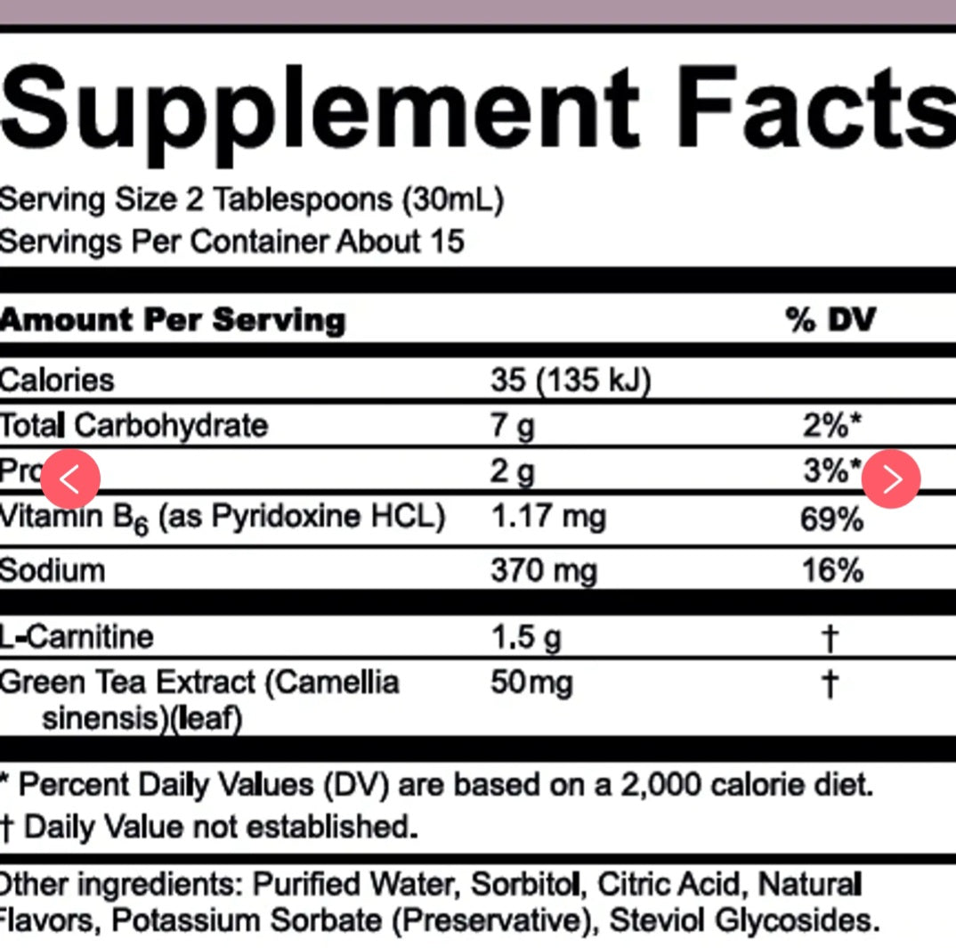 NUTRIPLUS  LIQUID L-CARNITINE PLUS